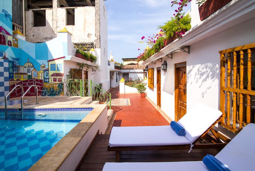Hotel Boutique Las Carretas Cartagena Exterior photo